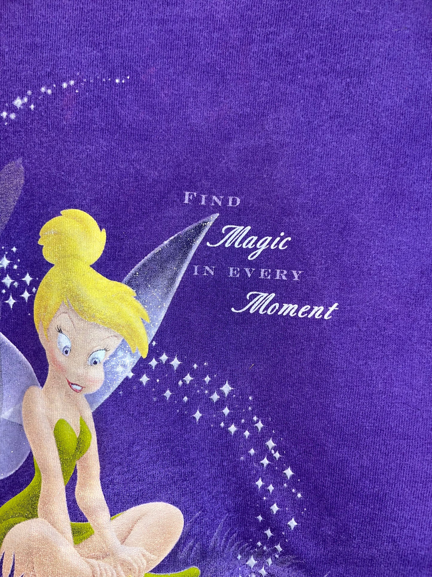 Disney Tinker Bell Tshirt - Medium - 20” x 27.5”