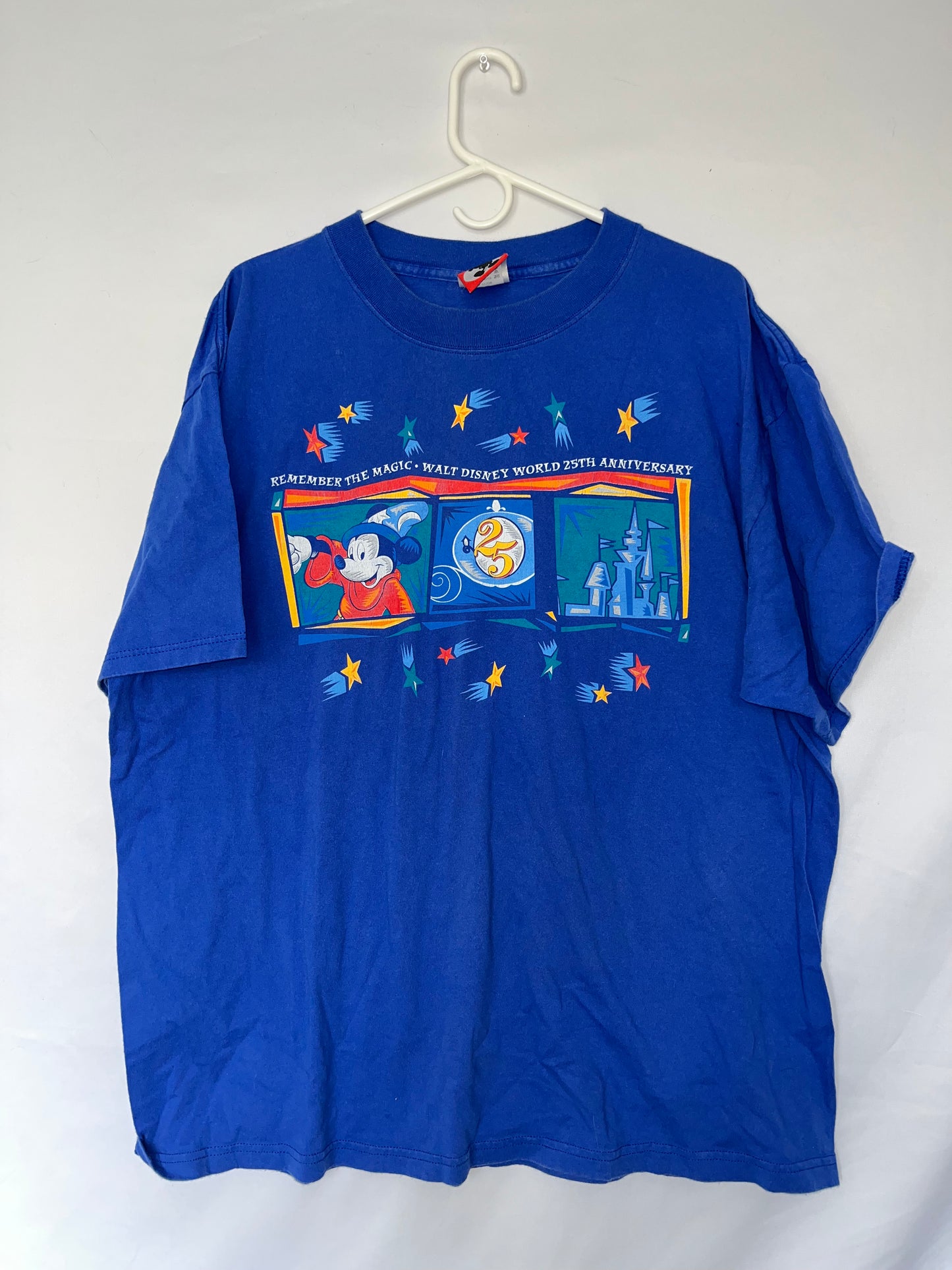 Camiseta de Mickey de Disney de los años 90 - XL - 25" x 29.5"