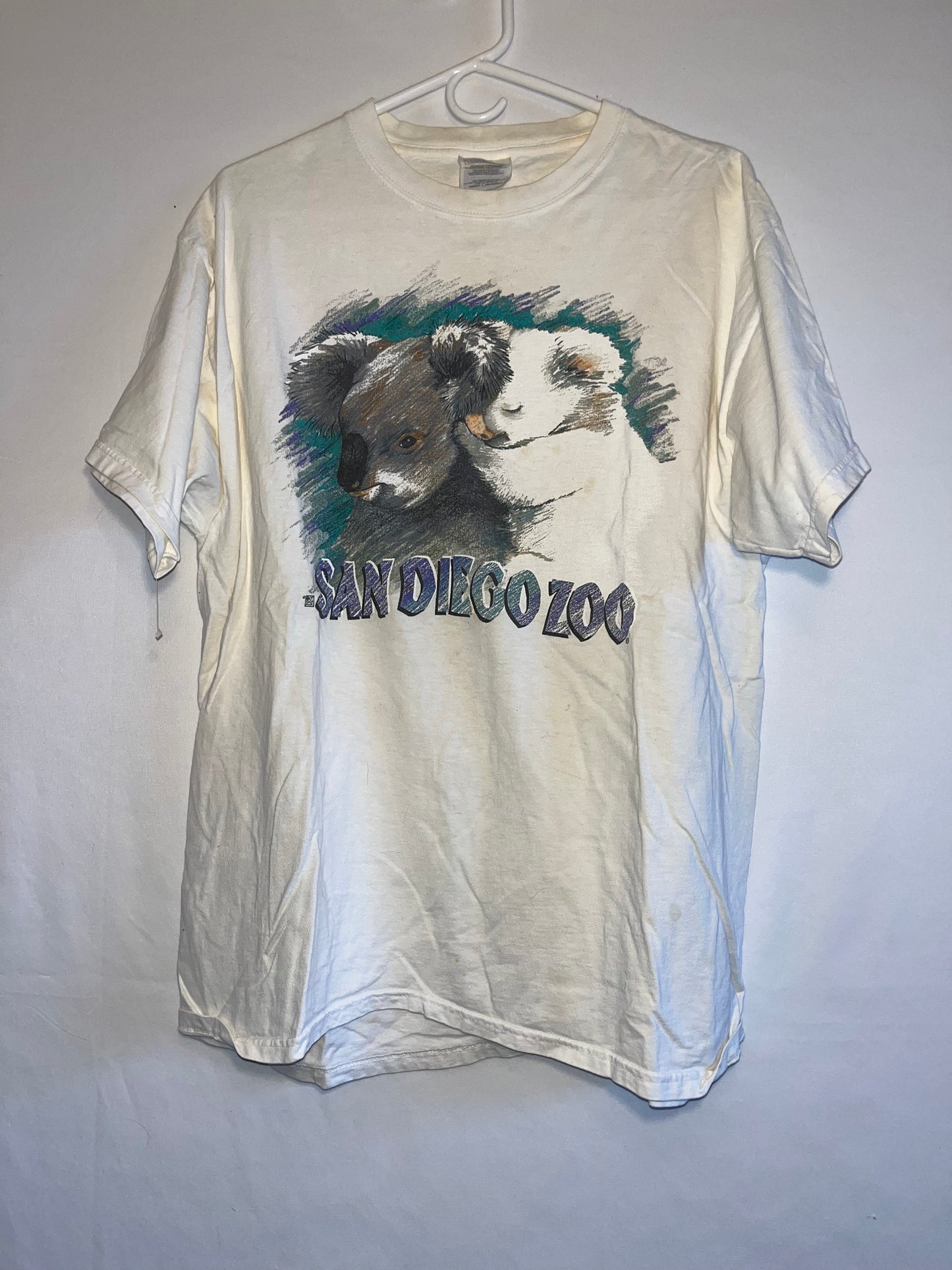 San Diego Zoo Tshirt - Medium - 20.5” x 28”