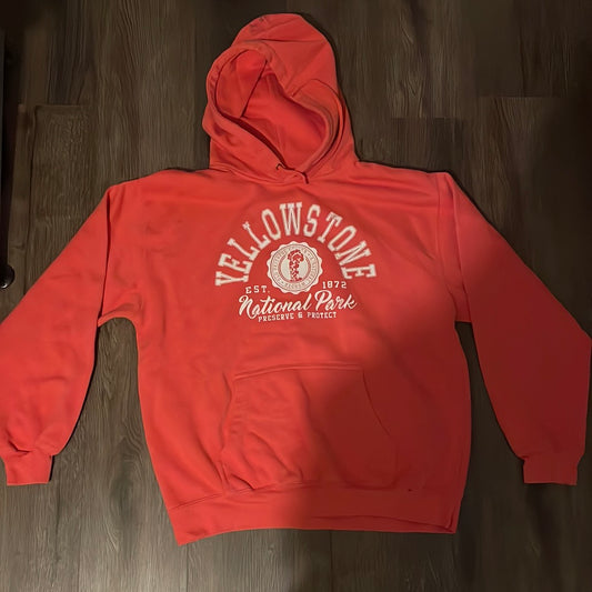 Sudadera con capucha Yellowstone - Grande - 22” x 26”