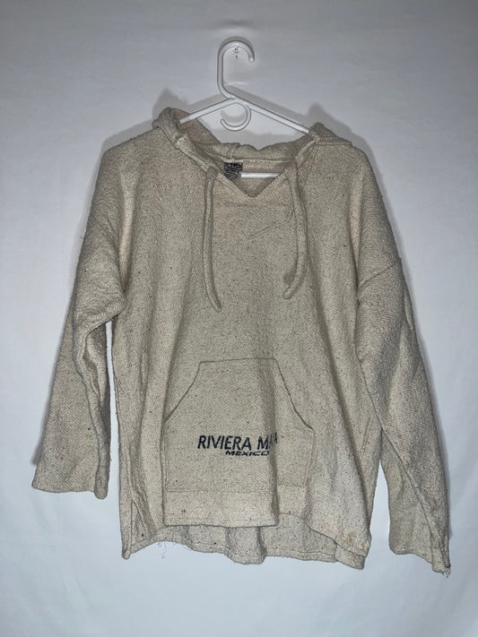 Riviera Maya Corona Hooded Sweatshirt - Large - 22” x 25”