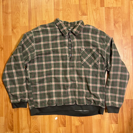 Thermal lined heavy boxy flannel fits XL