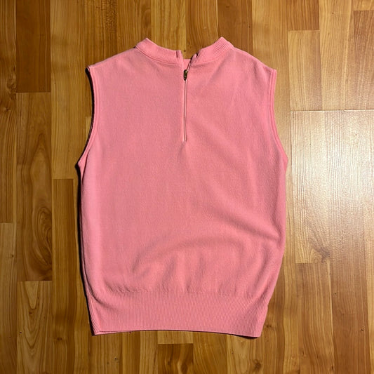 70's Mock Turtle Neck Vest - S 15” x 20”