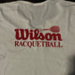 Camiseta de ráquetbol Wilson de los 80 - 14.5” x 20”