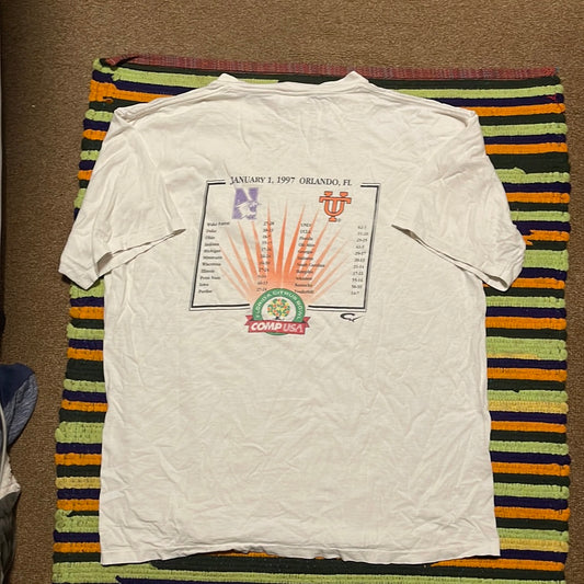 90's Florida Citrus Bowl Tshirt - L 22" x 28"