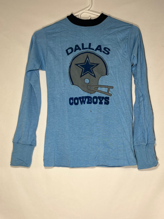 70/80's Sears Cowboys Longsleeve - XSmall - 14” x 22”