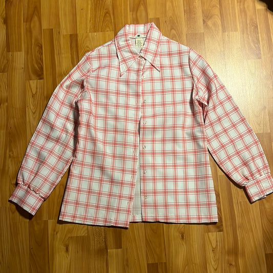 70's Queen Casuals Shirt - Small - 18.5” x 28”