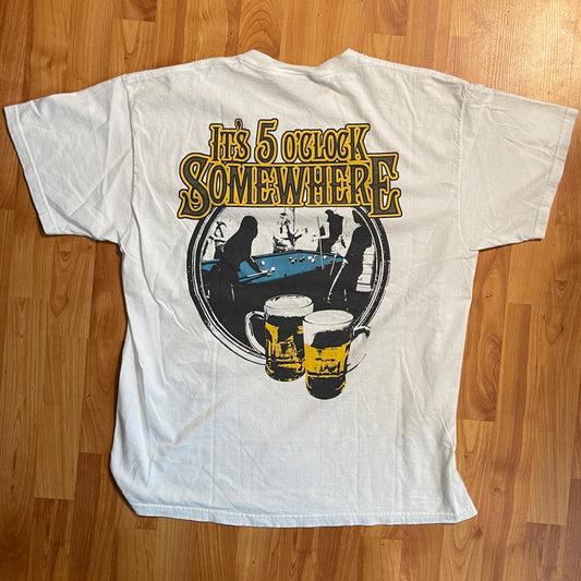 Alan Jackson 5 O'clock Somewhere T-shirt -22" x 28.5"