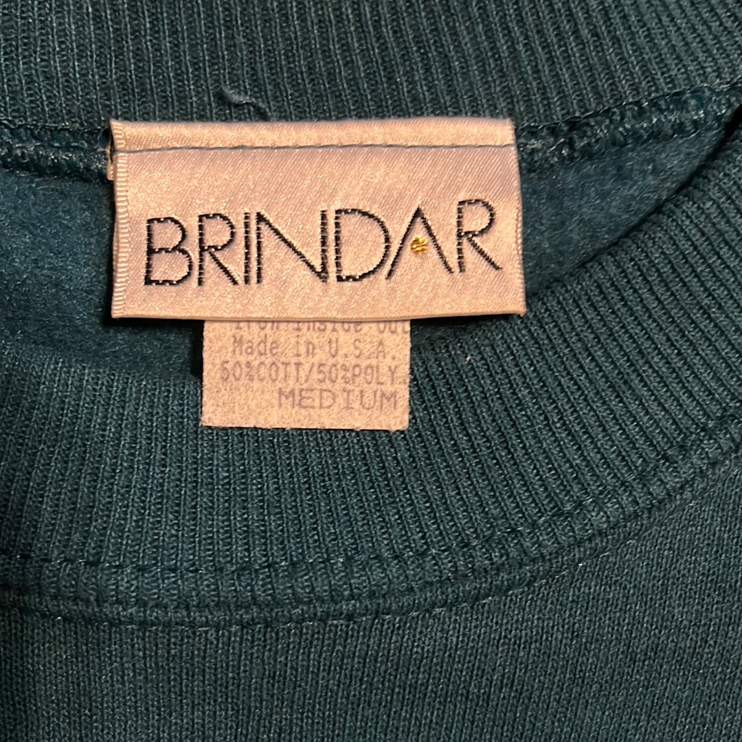 80's Brindar Crewneck - M 20.5” x 26”