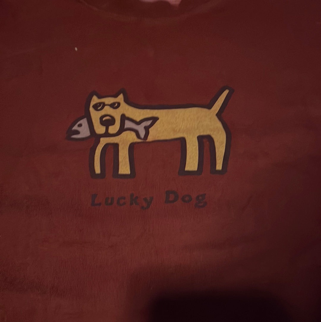 Camiseta de perro de la suerte - 24.5" x 28"