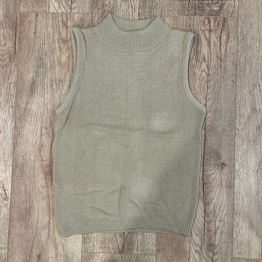 80's Corina Sweater Turtleneck Vest - 15” x 21.5”