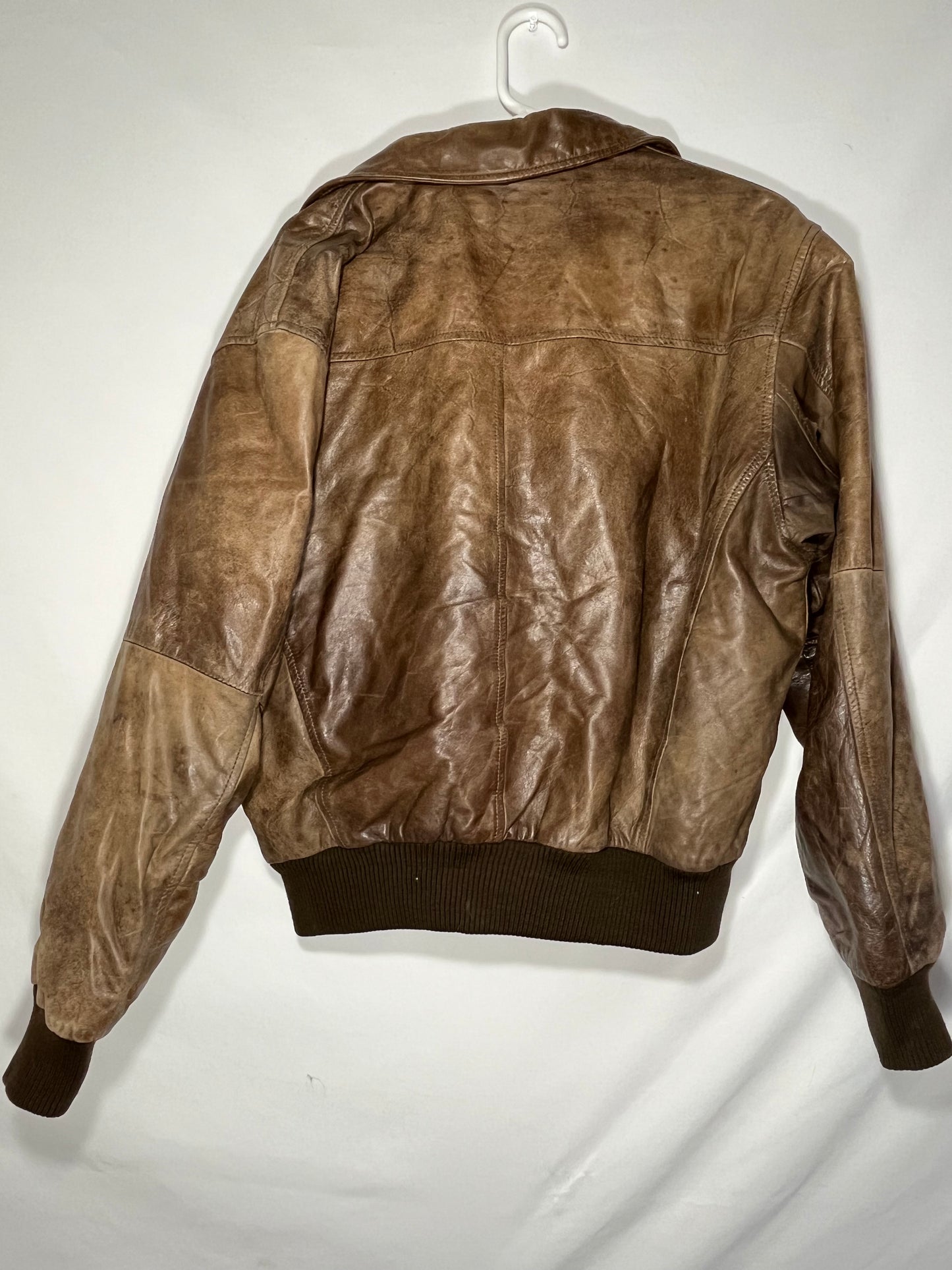 Leather Jacket - Medium - 21” x 24.5”