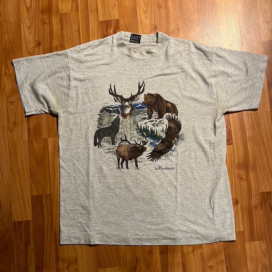 90's Montana Tshirt - 21” x 26.5”