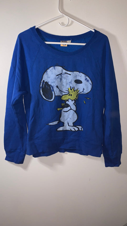 Snoopy Peanuts Crewneck - Small - 18.5” x 23”