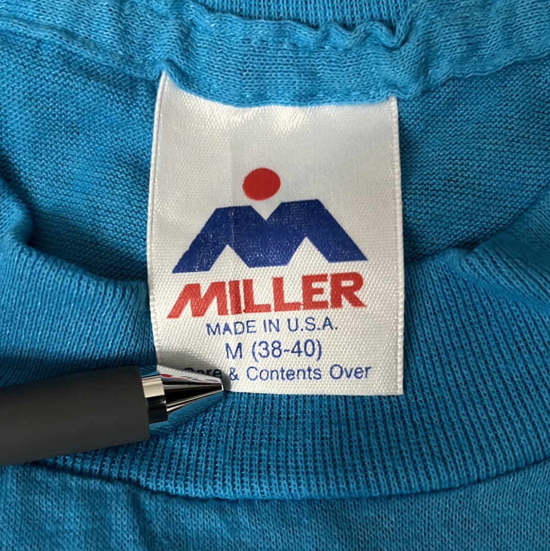 80's Miller Making It Real Conference Sacramento Tshirt - XSmall - 16.5” x 27”