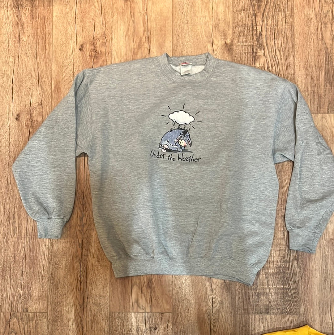 Eeyore Under the Weather Crewneck - 25” x 26.5”