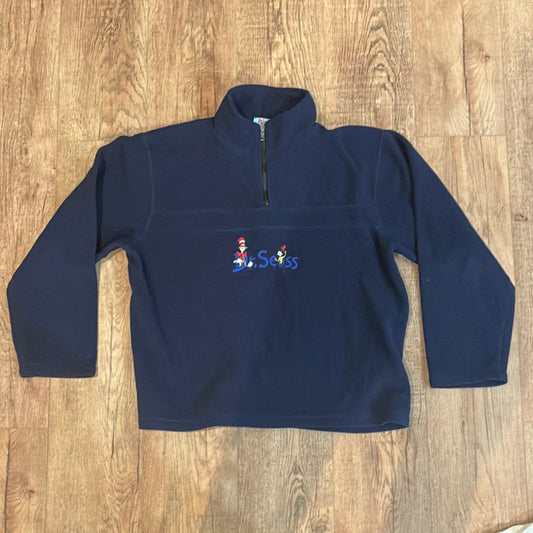 Dr Seuss Quarter Zip Fleece - 23” x 28.5”