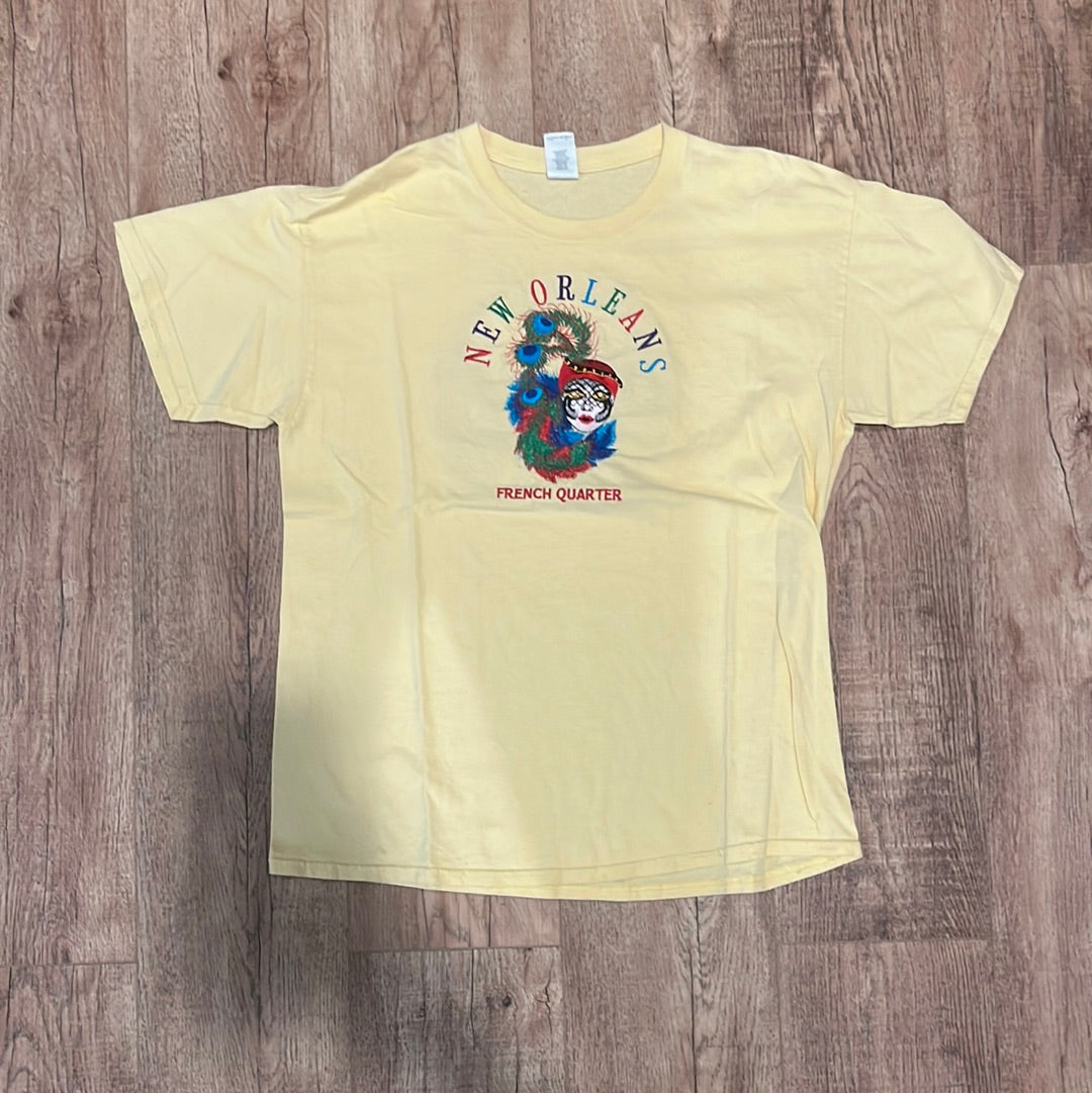 Embroidered New Orleans Tshirt - 20.5” x 27”