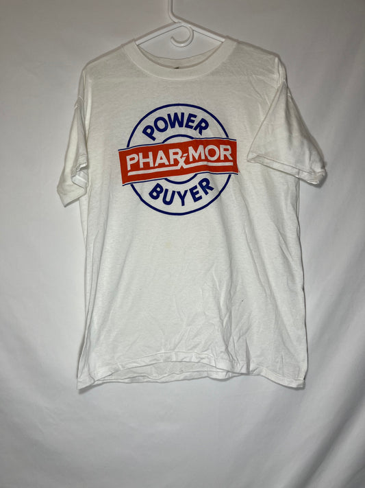 80's Pharmacy Power Buyer Tshirt - Medium - 20” x 26”